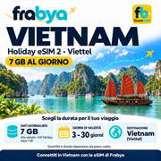 Holiday eSIM 2 Viettel (Daily 7GB) — Frabya Travel eSIM